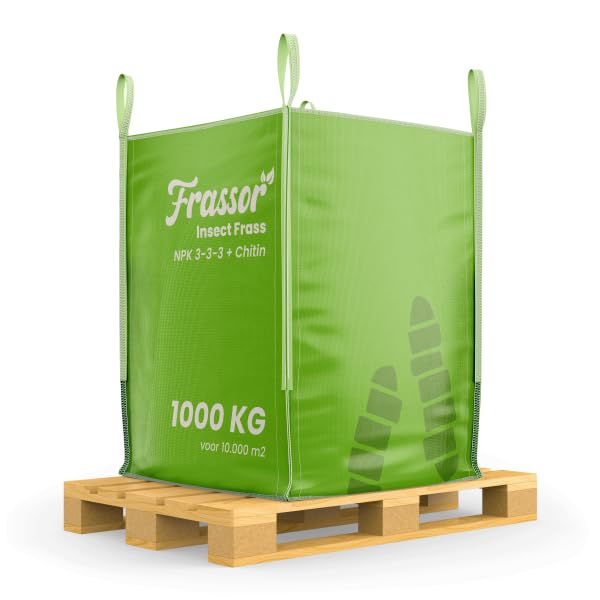 Odchody Owadów Frassor - Duże Opakowanie 1000 Kg - Na 10 000 M - Naturalny Aktywator Gleby I Nawóz - Bogaty W Składniki Odżywcze