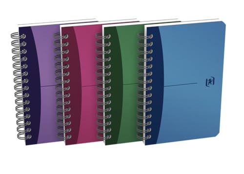 Cahier à spirales Oxford 9x14 cm compact idéal pour noter vos idées au bureau ou en voyage