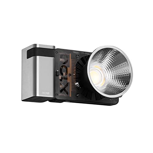 Image of Zhiyun Molus X100 Combo LED Video Light, with Upgrade Version Handle Battery 100w Studio Light 2700K~6500K, ZY to Bowens Mount Adapter for Outdoor Live Shooting