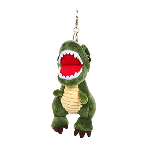 GALPADA 1stk Schlüsselanhänger Schlüsselhalterverzierung Dinosaurier-gastgeschenke Taschenanhänger Für Damen Plüsch-anhänger-tasche Handtasche Taschenornament Mini Pp Baumwolle Puppe Kind