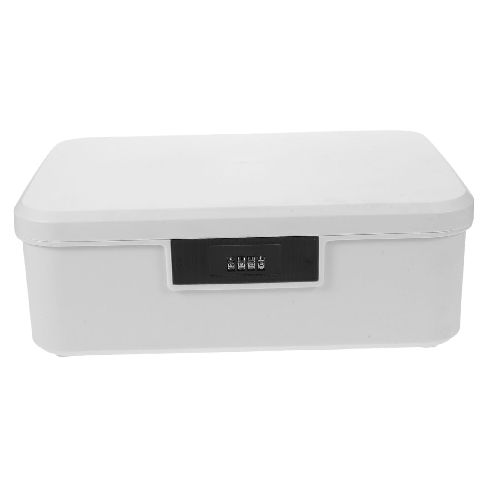 TEHAUX Scatola Porta Documenti Chiudibile con Serratura a Combinazione 16l in Abs con Design a Doppio Strato per Casa e Uso Esterno Resistente All'usura