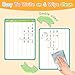 PraxiKidy 12 Pack Long Division Dry Erase Card Chart,12