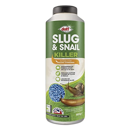 Ferris | Slug & Snail Killer Pellets 800g - Used Around Gardens & Homes - Powerful Slug Repellent for Use Around Organic Gardening with Maximum Protection | Fast Acting Nematodes for Slugs and Snails