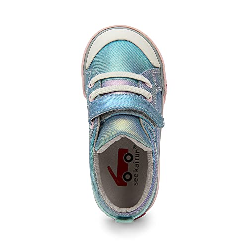 See Kai Run, Kristin Sneakers For Kids, Rainbow Shimmer, 2.5Y #TOP3
