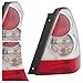 kitneed Tail Light For Subaru Forester X Limited 2006 2007 2008 Halogen 5 Pins Rear Light Right Passenger Side Replacement Tail Light Assembly (Bulb Included)