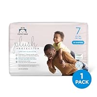 Amazon Brand - Mama Bear Plush Protection Diapers with Leak Protection, Size 7, 23 Count, Hypoallergenic Premium Disposable Baby Diapers, Chlorine Free — image 8