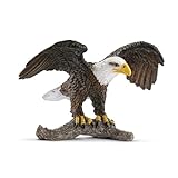 [Excelentes materiales de PVC] Los juguetes Eagle Model están hechos de materiales de PVC con pintura a mano, presentando una apariencia delicada con excelente durabilidad, procesados ​​con exquisita artesanía para obtener detalles.