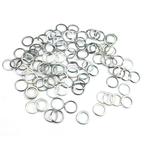 Image of 50pcs - 803916010 M16 Oil Pan Drain Plug Gasket 16mm Crush Washers Seal for Subaru Ascent BRZ XV Crosstrek Forester Outback Legacy WRX Impreza R Solterra, for Toyota 86 GR86, for Scion FR-S