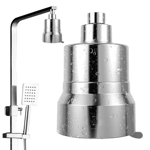 Alcachofa de ducha filtrada, accesorio de baño, filtro de agua de ducha, para eliminar agua dura, metales pesados, cloro, microvida y sustancias nocivas