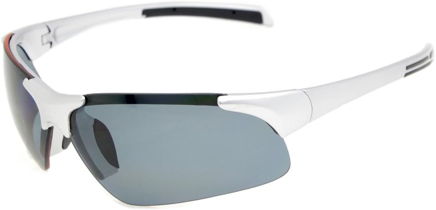 Eyekepper Polycarbonate Half-Rimless Polarized Sport Sunglasses TR90 Unbreakable