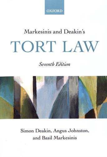 Markesinis and Deakin's Tort Law