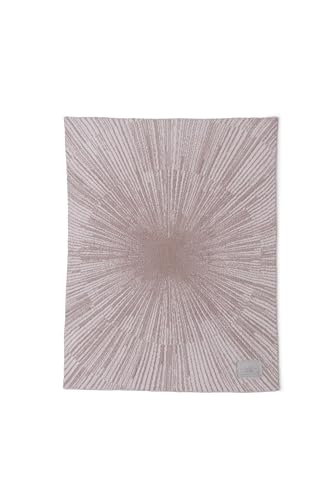 Image of Barefoot Dreams® CozyChic® Inspiration Stroller Blanket, Dusty Mauve Multi-Shine, 30"x40"
