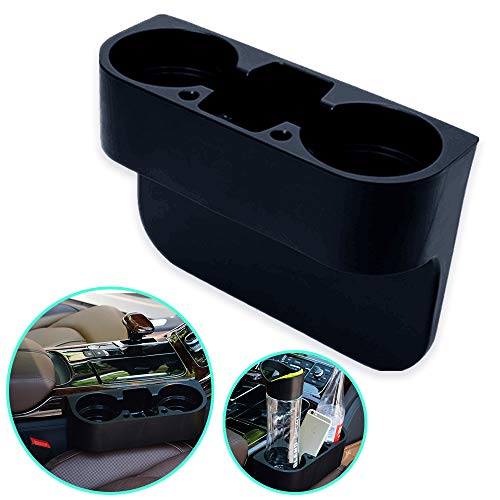 finefun Center Console Organizer, Multifunctional Universal Car Cup Holder Seat Back Drinking Bracket