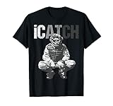 iCatch Baseball Player Catchers Mens Catchers T-Shirt