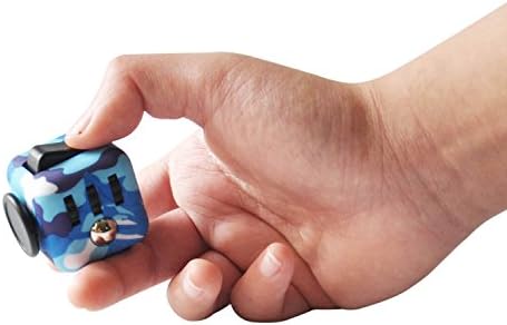 Highline Fidget Cube Fidget Toy for ADD and Stress Relief Fidget Sensory toys for Adults and Children (Camo)