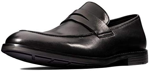 Geox Heren U RECANATI D Loafer, zwart, 42 EU, zwart, 42 EU