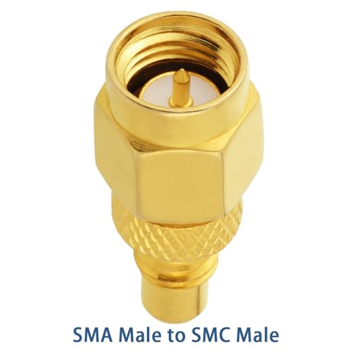 Kit adaptadores SMA a SMC 50 Ohm 4 piezas miniatura 7