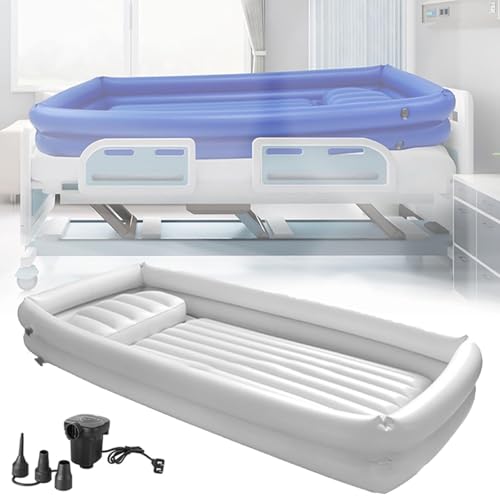 Kit de ducha inflable para el lavado corporal cómodo de pacientes en el hogar 2