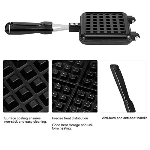 Germerse Langlebige Eierkuchenform, Waffeleisen, tragbar für Restaurant Home – Bild 4