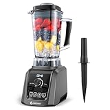 AMZCHEF Professional Blenders for Kitchen, 1800 W Smoothie Blender with Infinitely Variable Speed and 5 Functions, 68 oz Blender for Smoothies,...