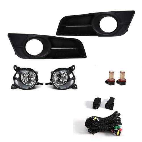 Phares antibrouillard Toyota Corolla 2004 2005 2006 LED jaune DRL