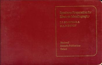 Paperback Specimen Preparation for Electron Metallography Book