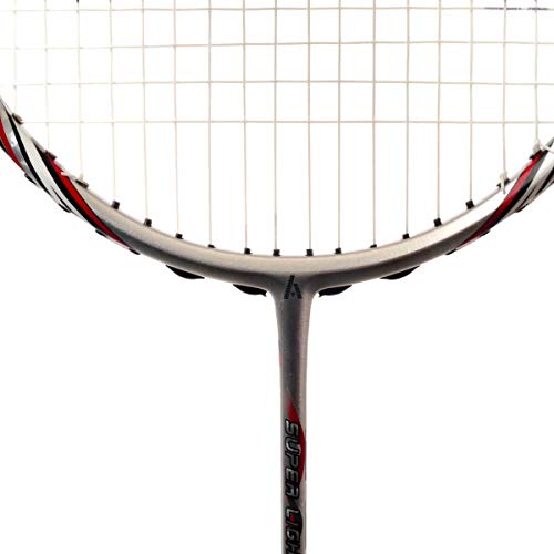 Raquette de badminton ASHAWAY Superlight 7 à structure rigide Hex
