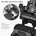 HTPREC NVG Mount for PVS14/15/18 G24 Night Vision Goggles PVS 31 NVG Metal Mount CNC for CS Games Black
