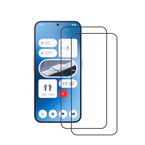 Film protecteur d'écran Nothing Phone 2a en verre trempé ultra résistant anti-rayures x2