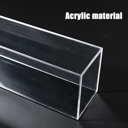 Boîte d'affichage en acrylique transparent pour accessoires de décoration et design