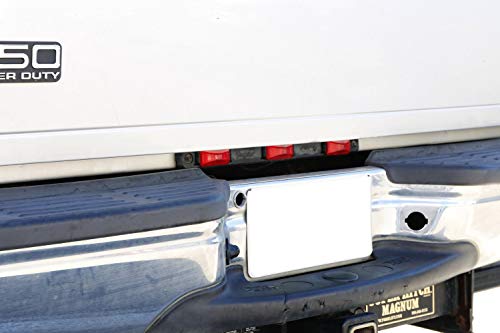 image for iJDMTOY Red Lens 3-Lamp Truck Rear Tailgate or Trailer LED Light Bar C