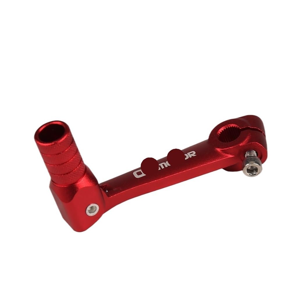 Uuipip Red Motorcycle Gear Shift Lever For T2 T4 T4l Atv Gear Lever Motorcycle Folding Gear Shift Lever Gear Shift Lever Foot-Operated Shifter