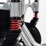 Foldable Electric Wheelchair Folding Power Chair Mobility Chair 20 ah Battery 6 KMPH 250W Motor - Image 6