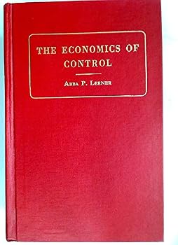 Hardcover The Economics of Control Book