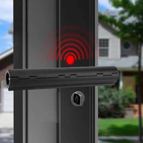 Image of Patio French Door Security Lock with Alarm, Anti-Theft Patlock Door Lock