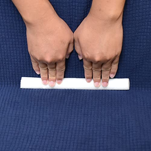 TIANSHU Bande de Mousse de Housse de canapé Extensible, Housse de canapé antidérapante, Protecteur de Meubles, Attaches de Housse de canapé, Bande de Mousse élastique(20 cm * 2,5 cm, 6 pièces) Cover