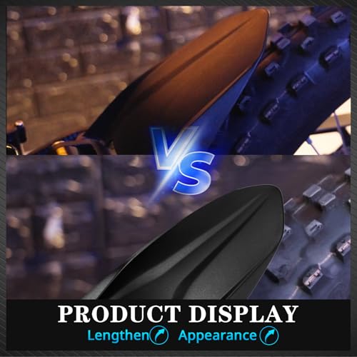 Image of Motorcycle Rear Fender Mudguard Fender Protector for Talaria Sting MX3 MX4 MX5 Electric Dirt Bike Black