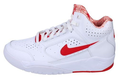 Nike Mens Air Flight Lite Mid DJ2518 101 Scottie Pippen - Size 11 White/University Red