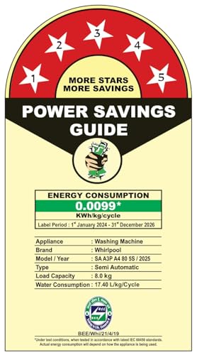 Image of Whirlpool 8 Kg 5 Star Semi-Automatic Top Loading Washing Machine (ACE 8.0 TRB DRY GREY DAZZLE (10 YR)-NH)