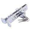Ausla Car Clutch Pedal Lock, Stainless Steel, 8 Holes, Anti-Theft Security Device #1