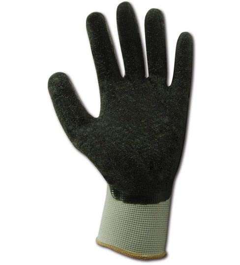 MAGID Multipurpose Nylon Mechanic Work Gloves, 48 PR, Crinkle Latex Coated, Size 6/XS, Reusable, 13-Gauge (GP190)