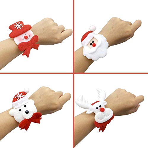 Dusenly 12pcs Braccialetto da Polso Natalizio