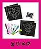 Lena 42650 String Art Kinder Bastelset Schmetterling & Herz - Für Kinder ab 8 Jahren, Kreativset mit Vorlagen für Fadenbilder, Moosgummi-Boards, Stecknadeln & Garne #2