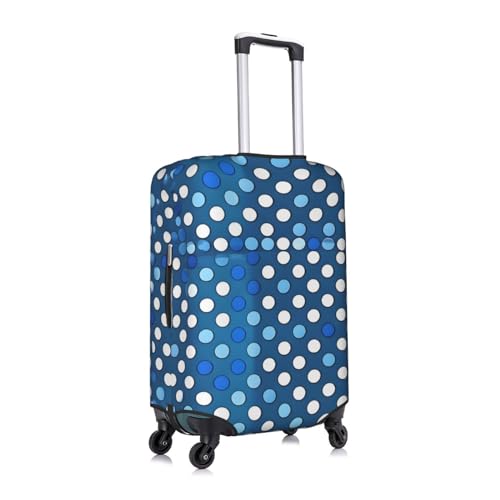 Housse de protection pour bagage en polyester lavable blanc taille L