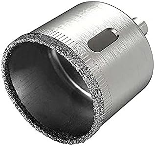 120mm Diamond Drill Bit, Hollow Core Drill Bit Hole Saw Laser Carving Drilling Bits,Suitable for Tile, Ceramic, Glass, Porcelain, Marble, DIY Kitchen Bathroom Shower