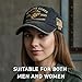 Marine Corps 250th Anniversary Hat, Washed Cotton Adjustable Cap, USMC 250th, for Men and Women (US, Alpha, One Size, 2pcsC)