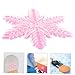 POPETPOP Outdoor Sports Slip Snowboard Sticker for Single-Foot Skiing Cute Snowflake Design Easy Application Ski Accessory for Enhanced Grip and Safety The Slopes