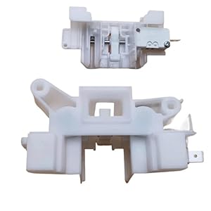 Türverriegelungsschalter For Trommelwaschmaschinen For Wäschetrockner, Kompatibel Mit MIDEA, MH100VH90WY/MH80-GFL05W, Ersatzteile For Verriegelungsschalter(2 pcs)