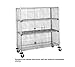 Metro SEC35ECQ Qwikslot Mobile Standard Duty Wire Security Cabinet 53" X 22" X 68" -