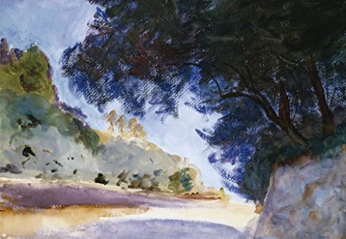 Paysage oliviers par John Singer Sargent pour votre décoration murale de salon